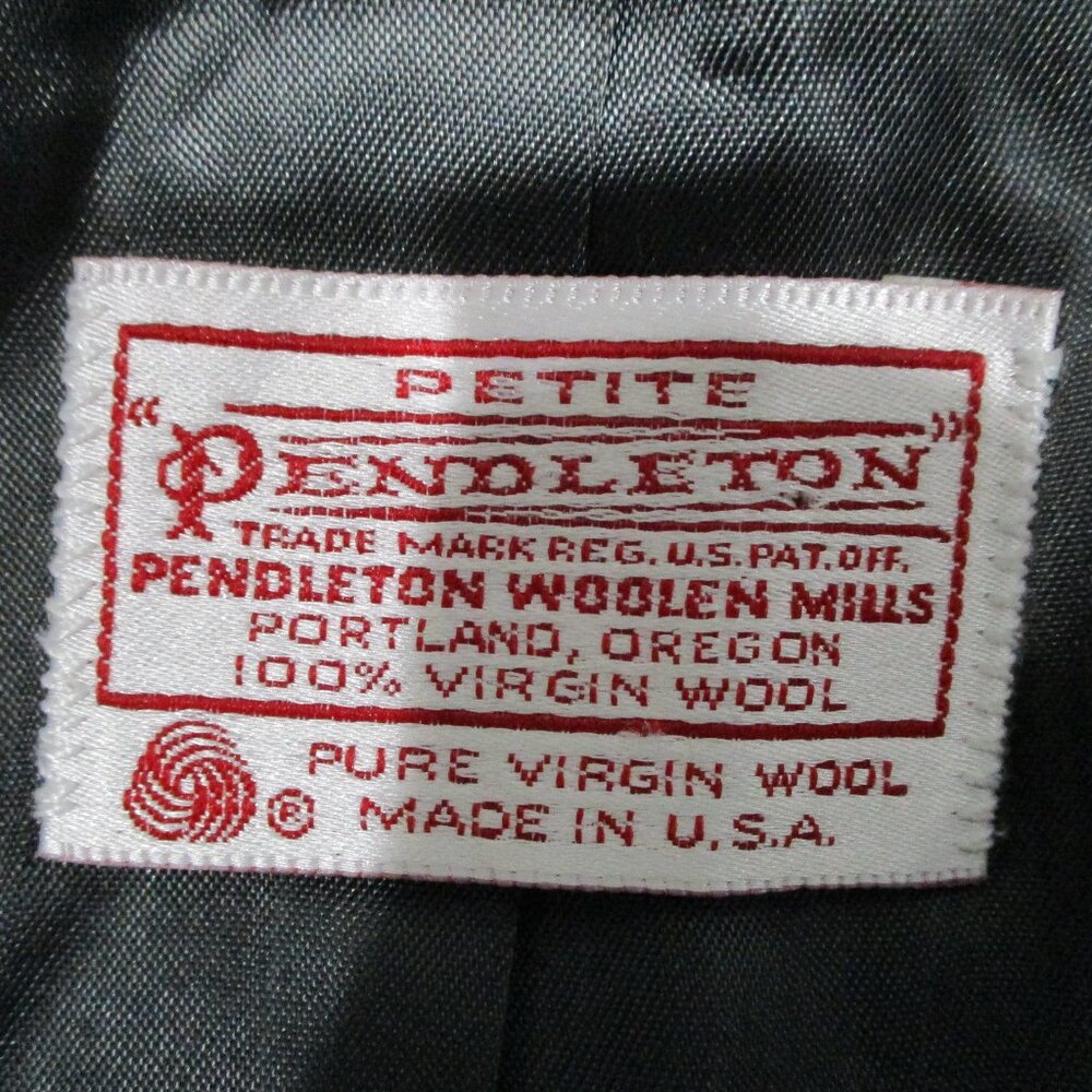 Vintage 80's Pendleton Two Button Close Blazer / … - image 5